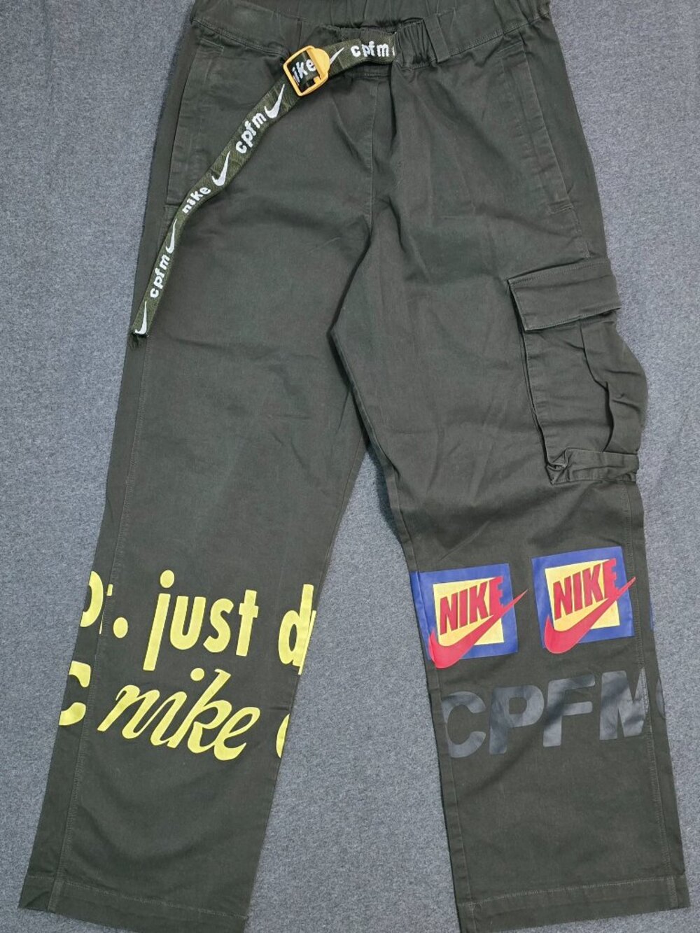 Nike x Cactus Plant Flea Market CPFM Track Pants Olive Size S Fits M/L FW19